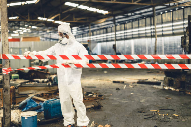 Professional Drug Lab Cleanup technician working in Hughson, CA